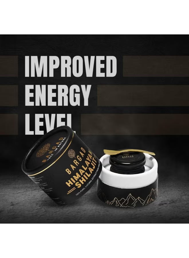 Jamalalhayat™ BARGAD Pure Himalayan Shilajit Resin High Potency For Men & Women