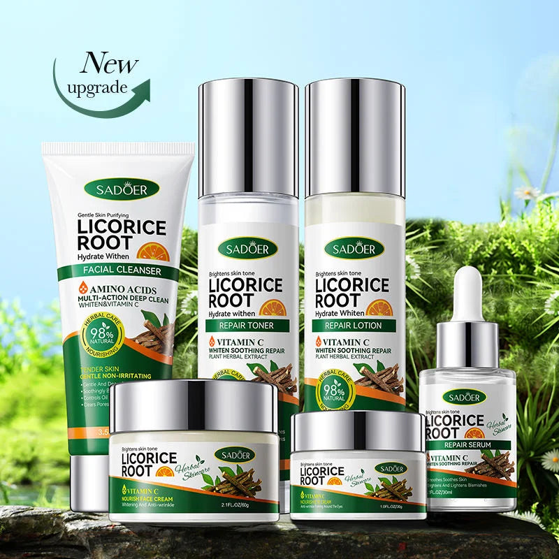 Jamalalhayat™ Sadoer - Licorice Root Whitening Skin Care Set