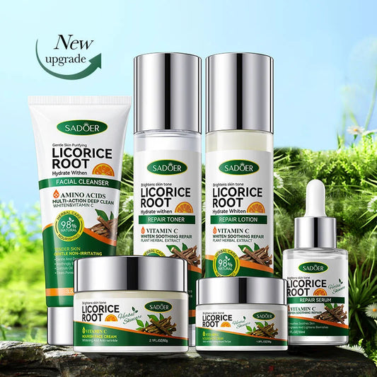Jamalalhayat™ Sadoer - Licorice Root Whitening Skin Care Set