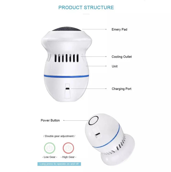 Jamalalhayat™Electric Callus Remover – مزيل الجلد الميت الكهربائي