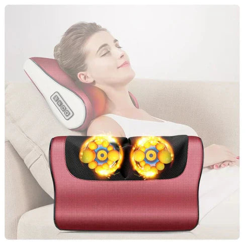 jamalalhayat™ Red Pillow Massager – جهاز تدليك الوسادة الحمراء