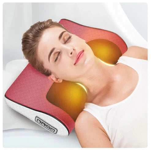 jamalalhayat™ Red Pillow Massager – جهاز تدليك الوسادة الحمراء