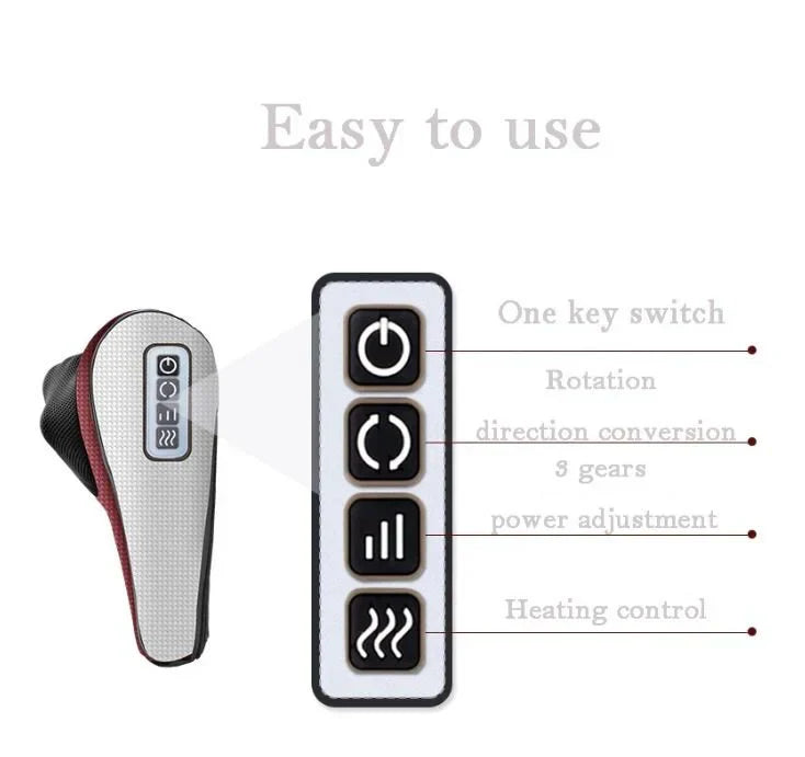 jamalalhayat™ Red Pillow Massager – جهاز تدليك الوسادة الحمراء