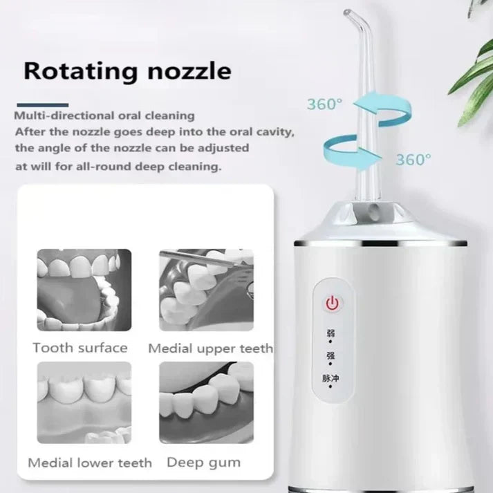 jamalalhayat™3 In 1 Oral Irrigatorجهاز ري الفم 3 في 1